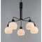 Maxim Lighting Coraline 5-Light Chandelier 11277SWBK - alternate 3